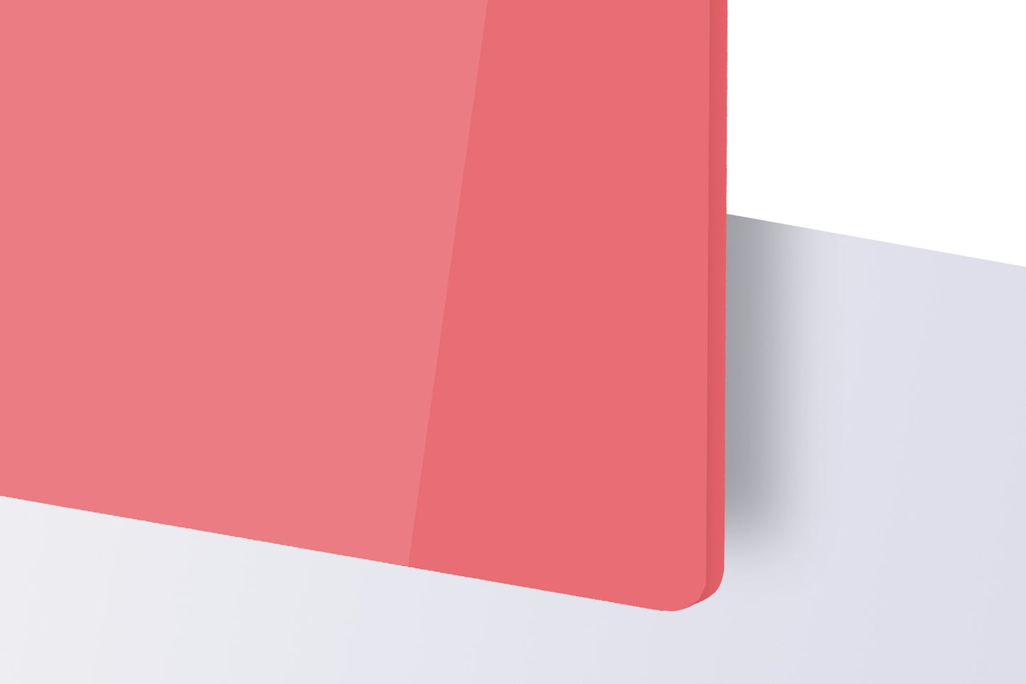 Plaque TroGlass Pastel Framboise