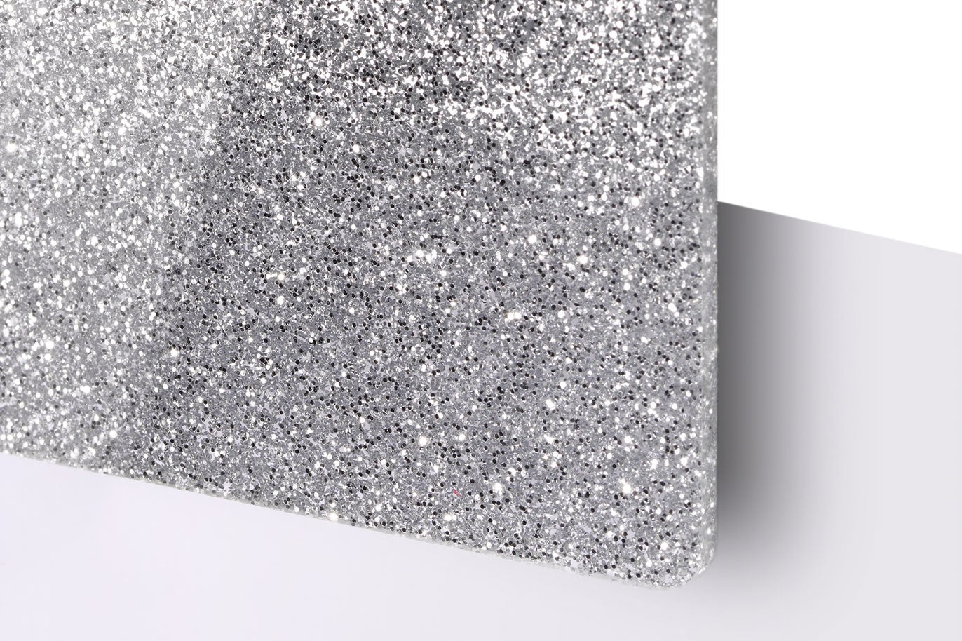 Plaque TroGlitter Argent