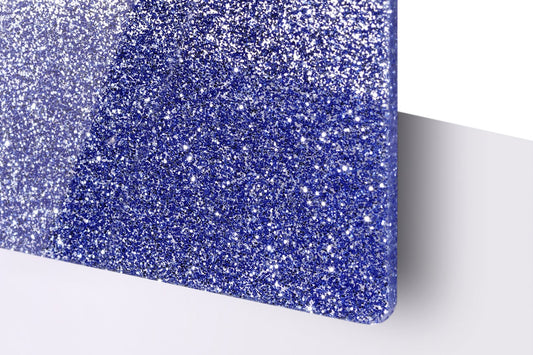 Plaque TroGlitter Bleu