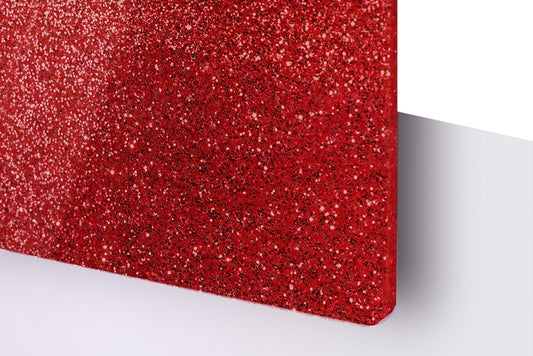 Plaque TroGlitter Rouge Vif